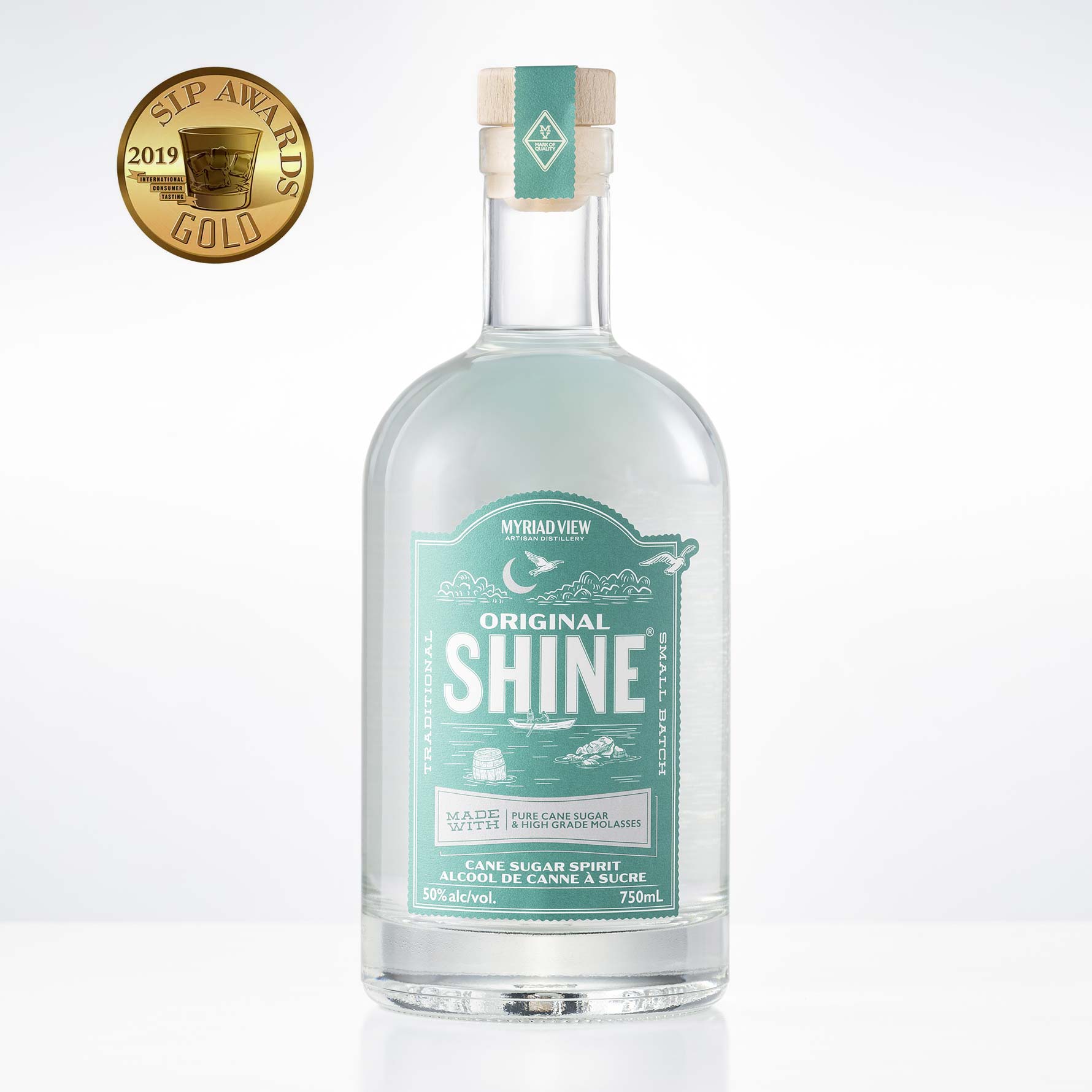 Strait Shine®️ 50% abv. 750mL (Copy)