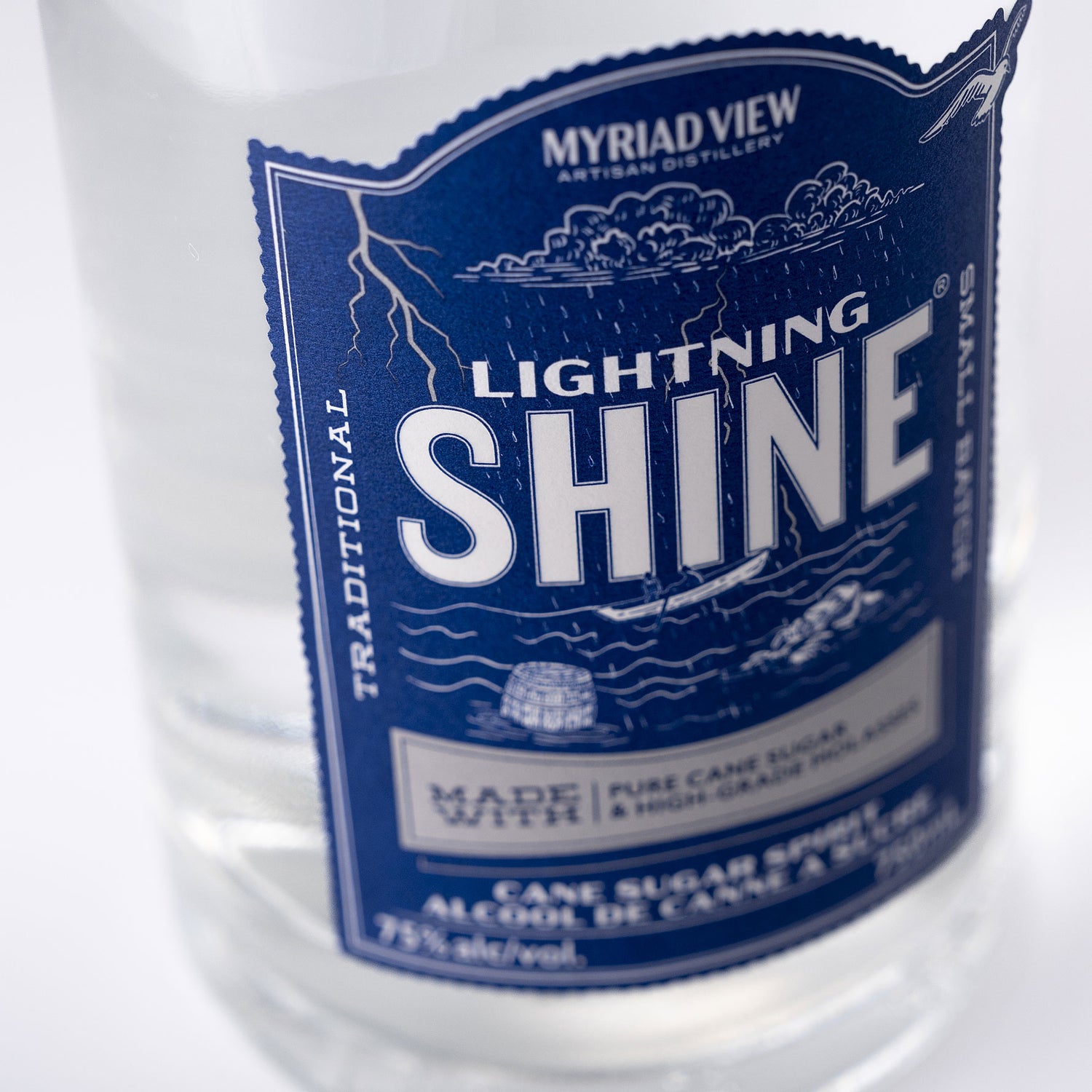 Lightning Shine 75% abv. 750mL