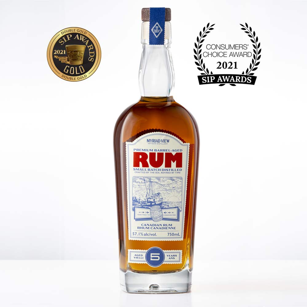 Strait Rum 57.1 abv. 750mL (Copy 5 Year)