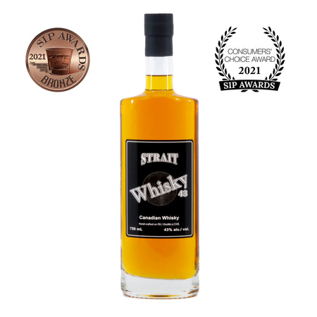 Strait Whisky 43% abv. 750mL