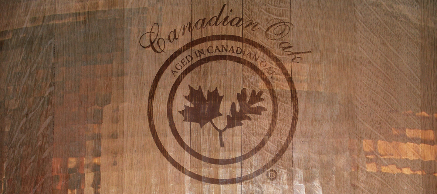 Aged in Canadian Oak