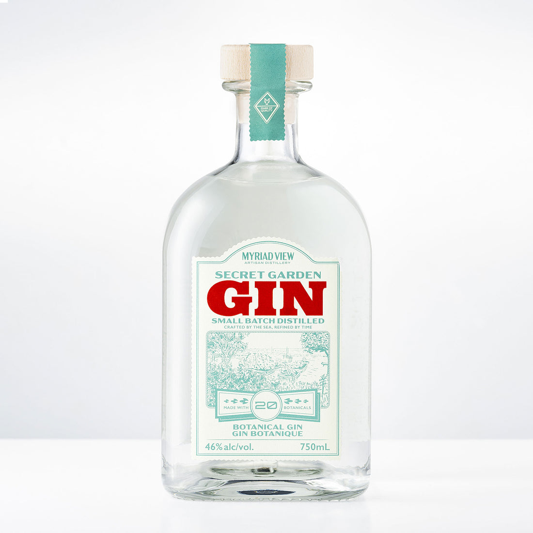 Secret Garden Gin 46%abv 750mL