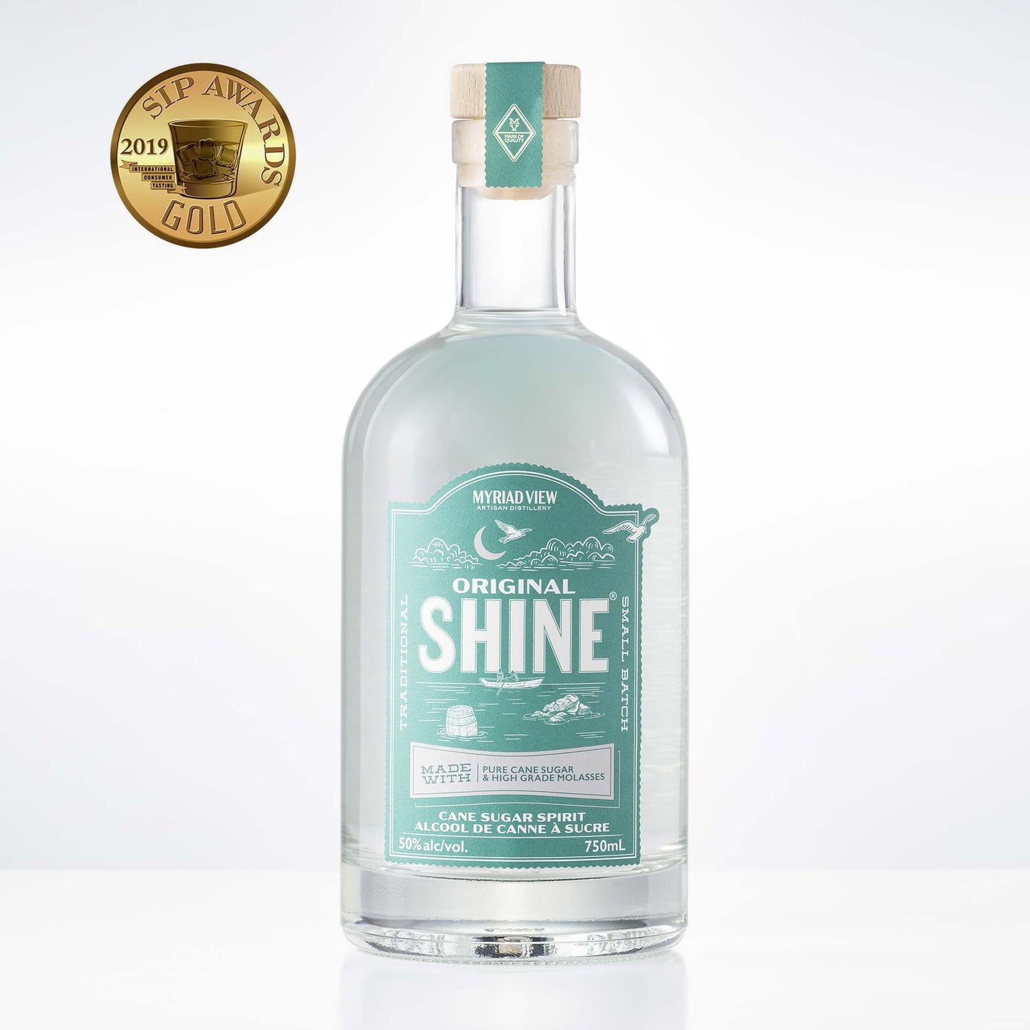 Strait Shine®️ 50% abv. 750mL (Copy)