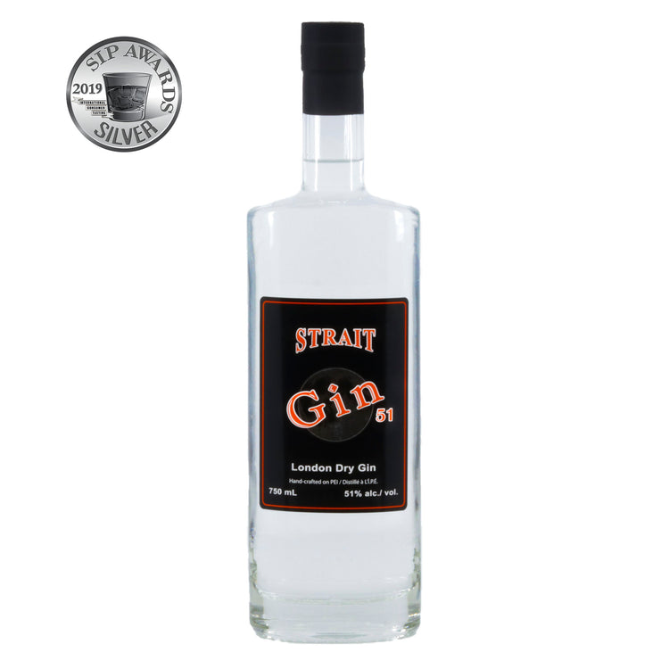 Strait Gin 51% abv. 750mL