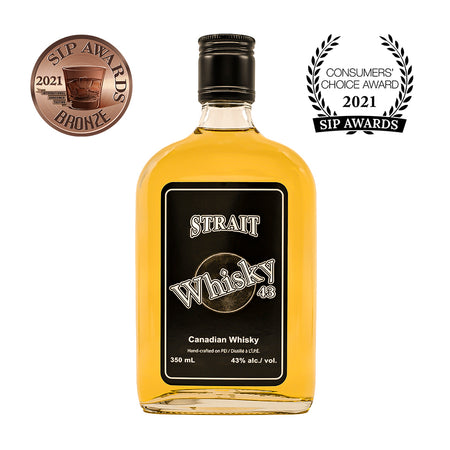 Strait Whisky 43% abv. 375mL